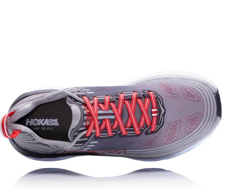 Tenis Hoka One One Hombre Grises - Bondi 6 - YMDO02861